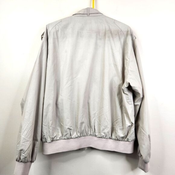 Vintage Members Only Iconic Classic Full Zip Racer Bomber Jacket Large - Picture 2 of 7